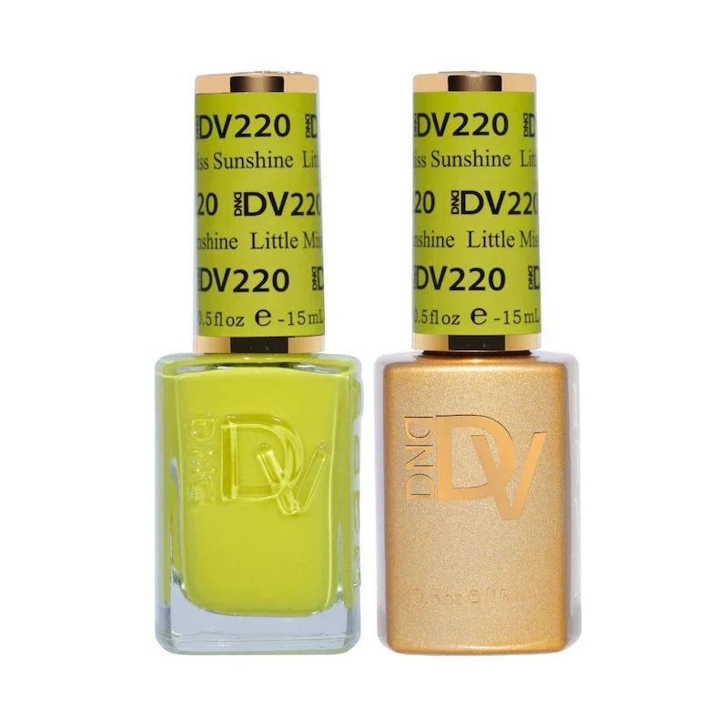 DND Diva Matching Polish Set Gel & Lacquer - #220 Little Miss Sunshine