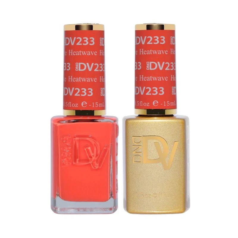 DND Diva Matching Polish Set Gel & Lacquer - #233 Heatwave