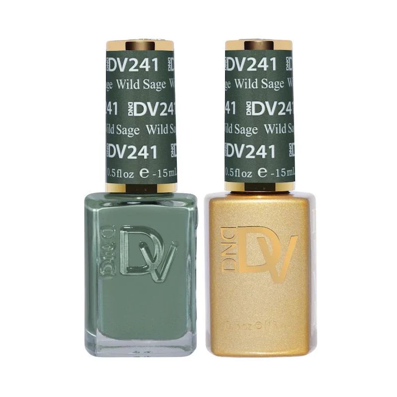 DND Diva Matching Polish Set Gel & Lacquer - #241 Wild Sage