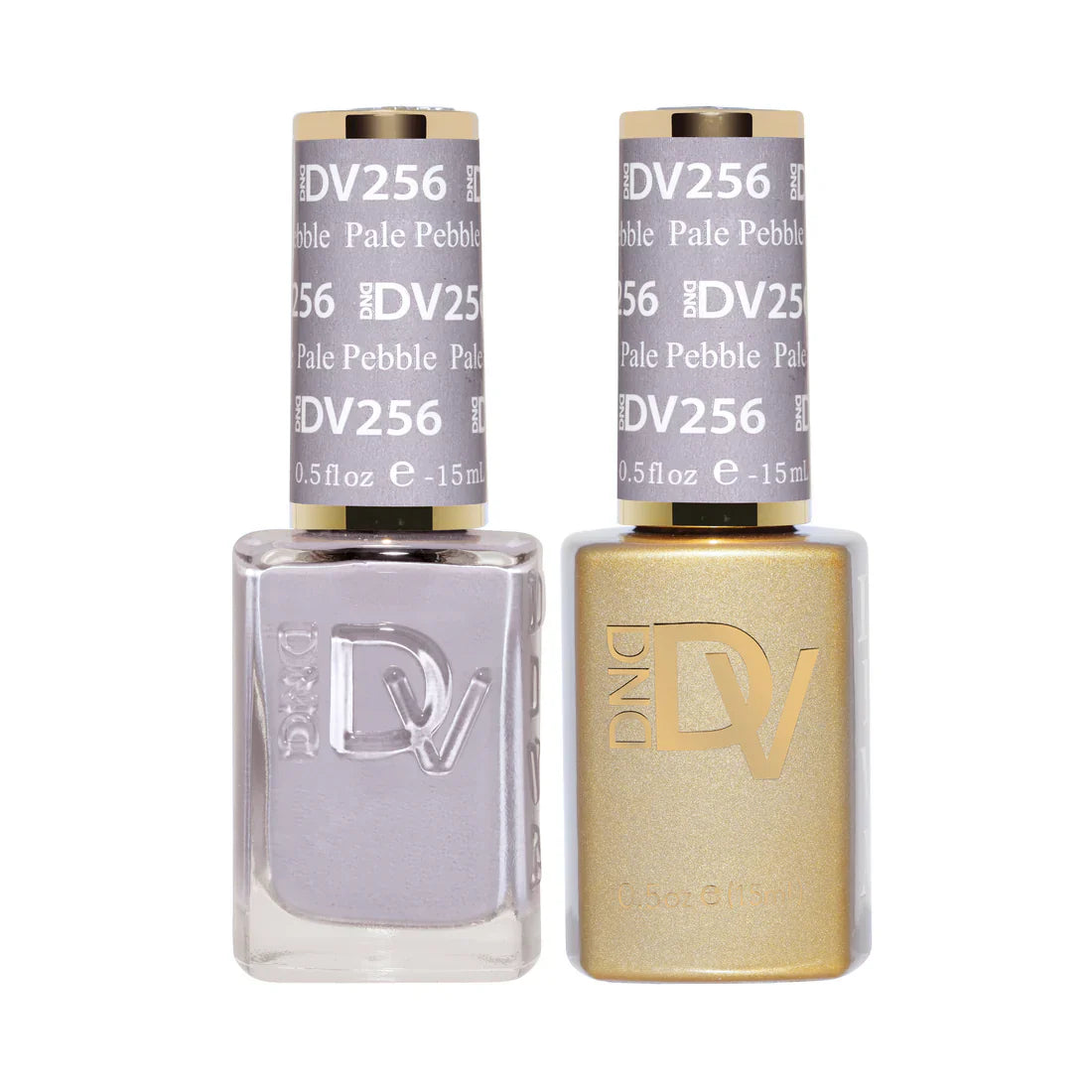 DND Diva Matching Polish Set Gel & Lacquer - #256 Pale Pebble