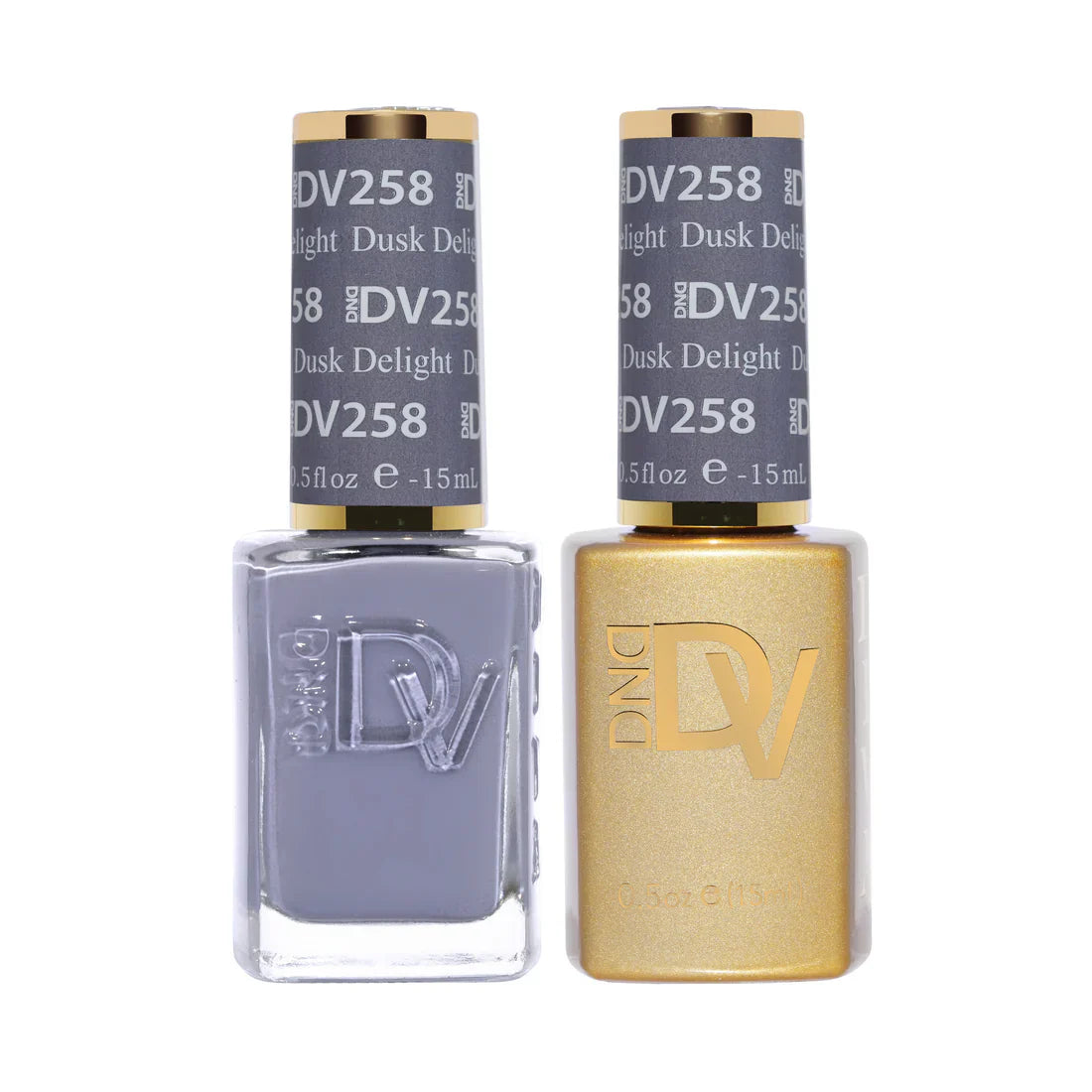 DND Diva Matching Polish Set Gel & Lacquer - #258 Dusk Delight