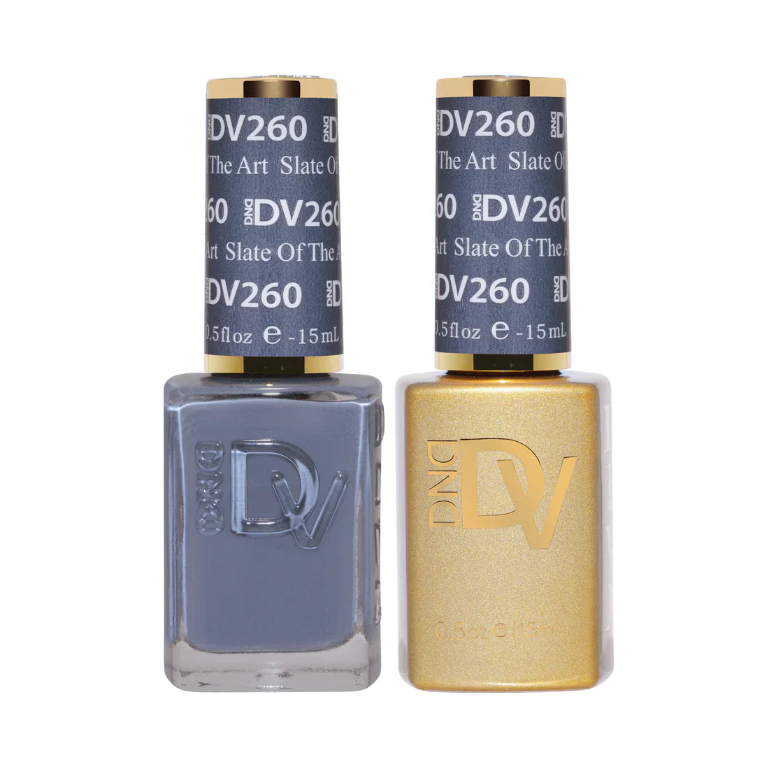 DND Diva Matching Polish Set Gel & Lacquer - #260 Slate Of The Art