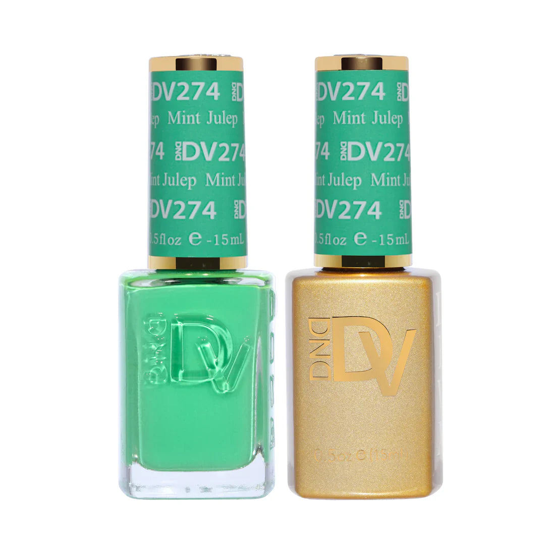 DND Diva Matching Polish Set Gel & Lacquer - #274 Mint Julep