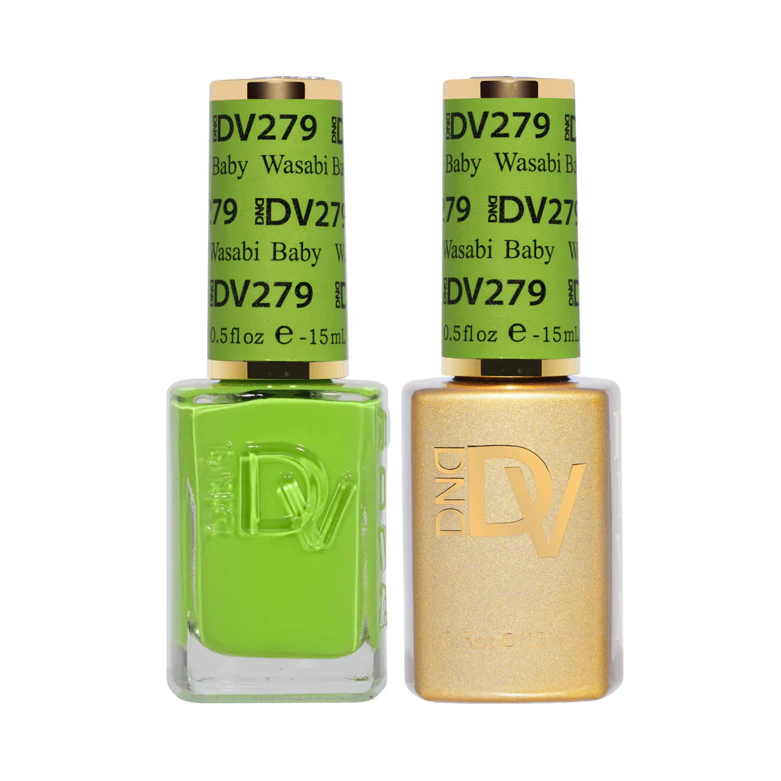 DND Diva Matching Polish Set Gel & Lacquer - #279 Wasabi Baby