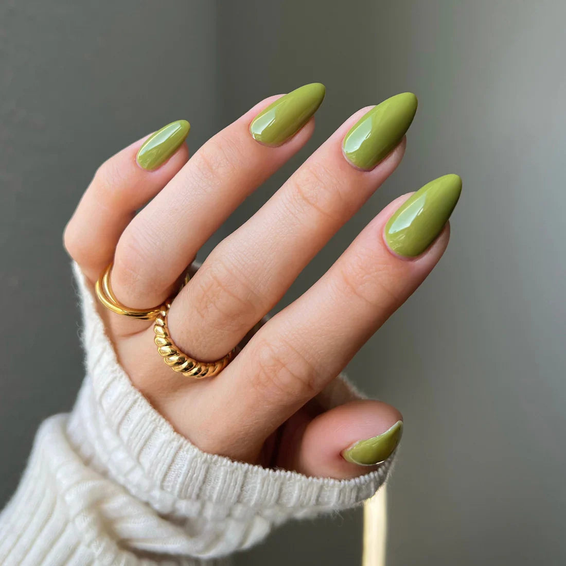 DND Diva Matching Polish Set Gel & Lacquer - #281 Collard Green