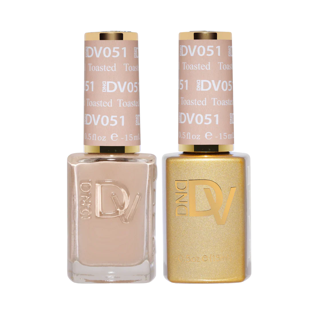 DND Diva Matching Polish Set Gel & Lacquer - #51 Toasted