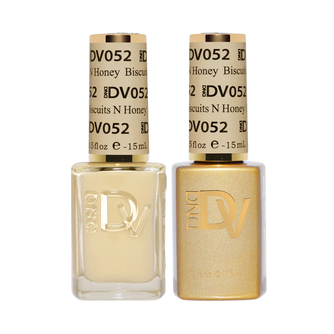 DND Diva Matching Polish Set Gel & Lacquer - #52 Biscuits N’ Honey