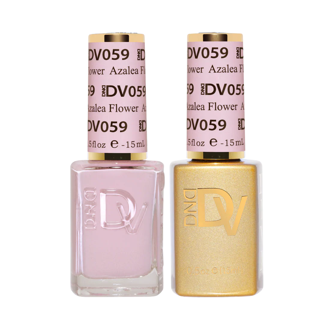 DND Diva Matching Polish Set Gel & Lacquer - #59 Azalea Flower