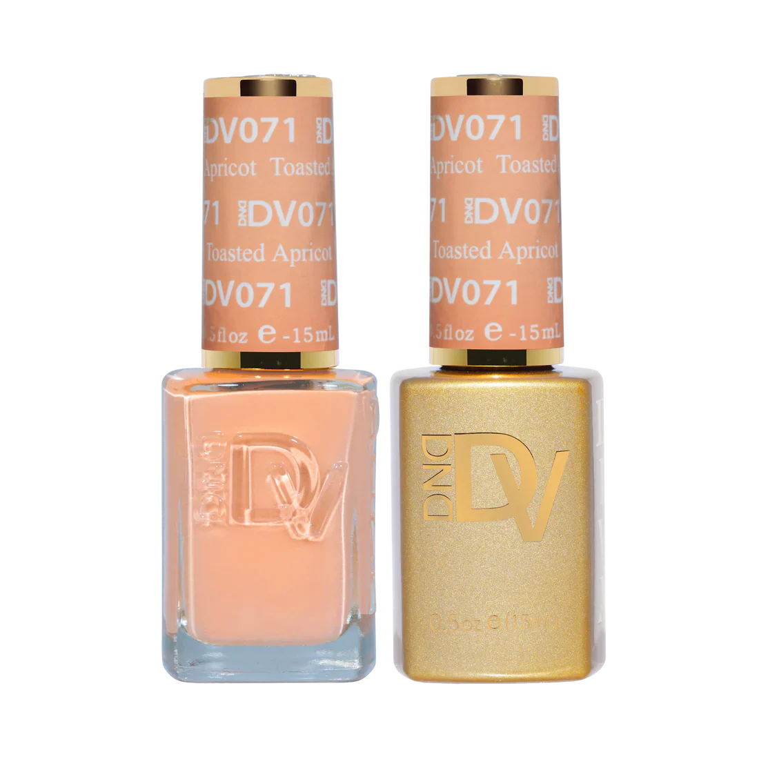 DND Diva Matching Polish Set Gel & Lacquer - #71 Toasted Apricot