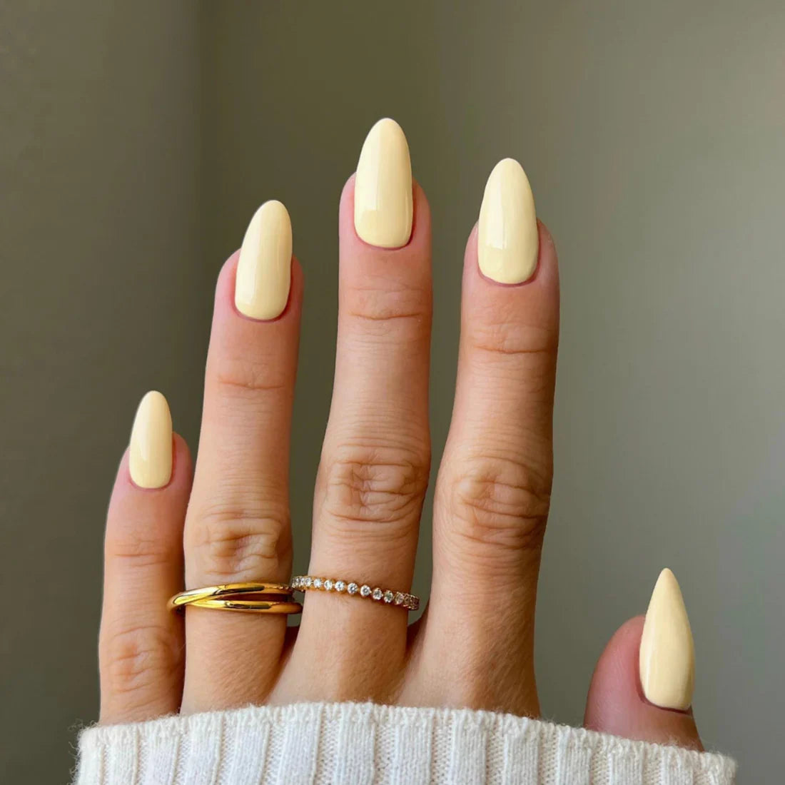 DND Diva Matching Polish Set Gel & Lacquer - #85 Banana Cream