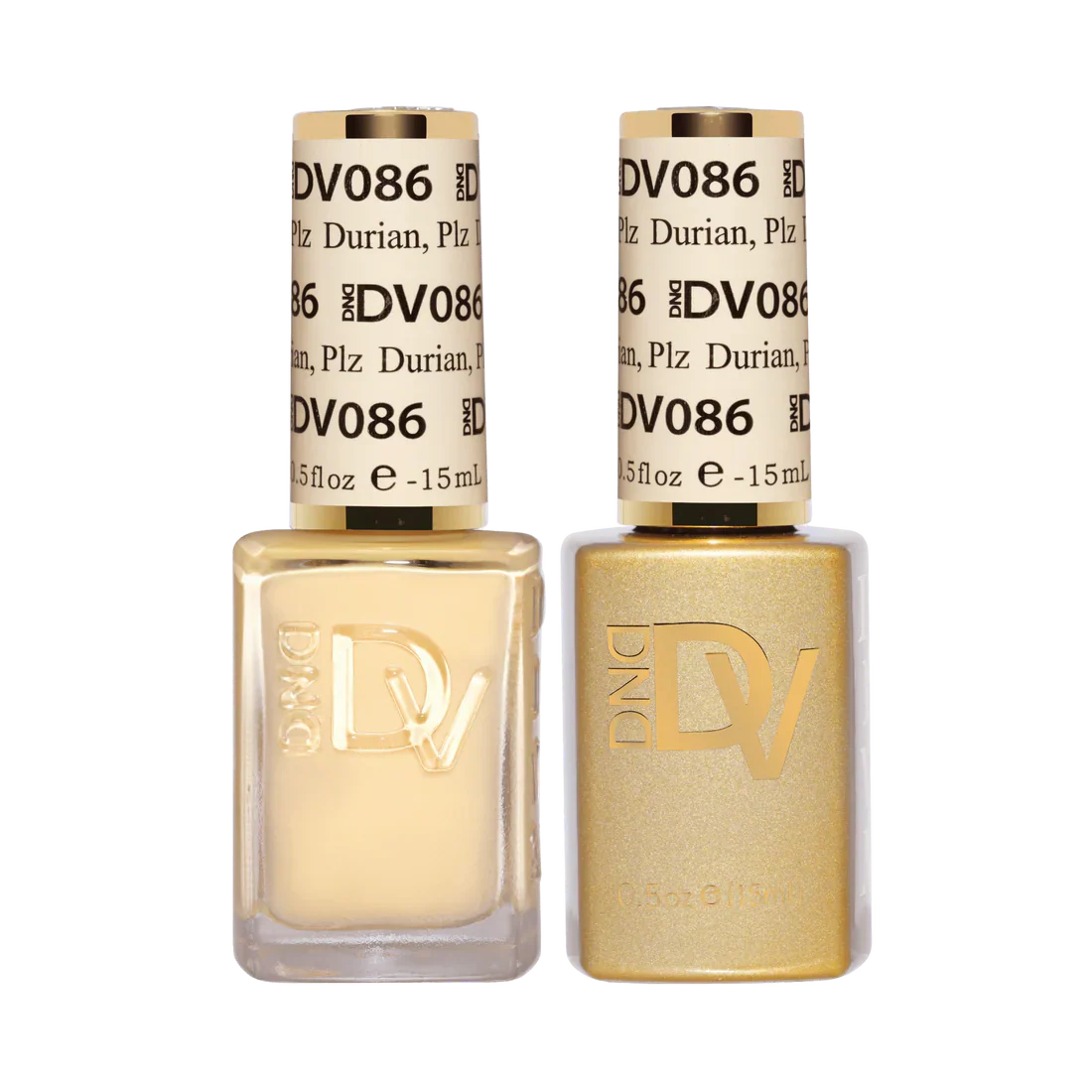DND Diva Matching Polish Set Gel & Lacquer - #86 Durian, Plz