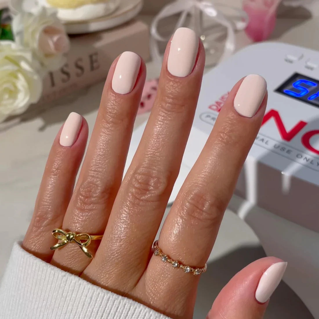 DND Diva Matching Polish Set Gel & Lacquer - #95 Paint Me Like A French Girl
