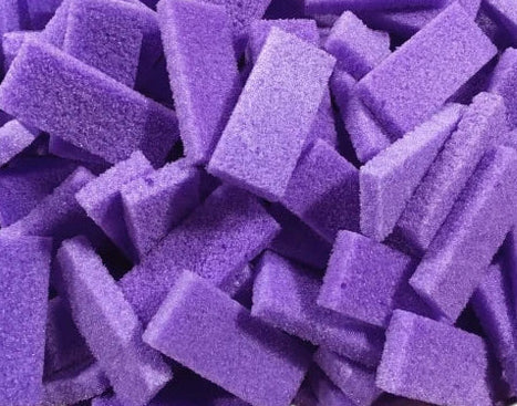 DND Disposable Mini Pumice Purple 400pcs/box