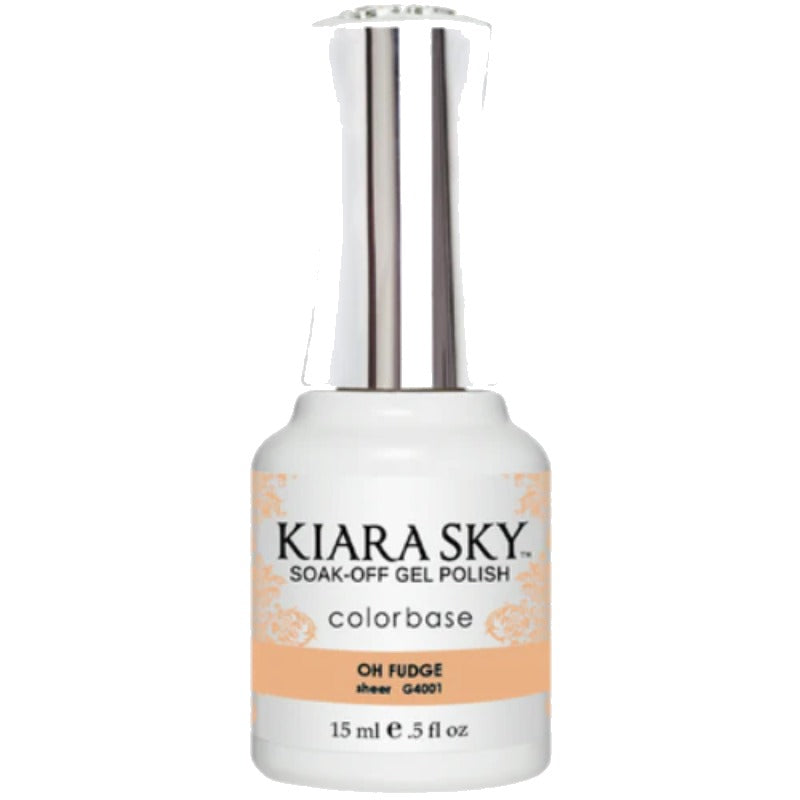 Kiara Sky Jelly Gel Polish G4001 Oh Fudge bottle