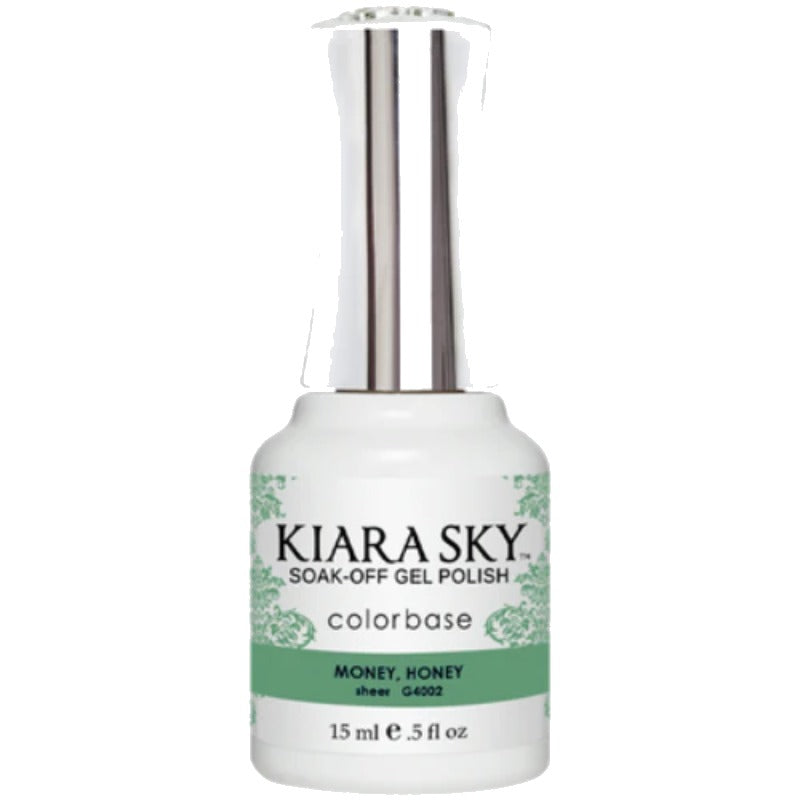 Kiara Sky Jelly Gel Polish G4002 Money Honey bottle