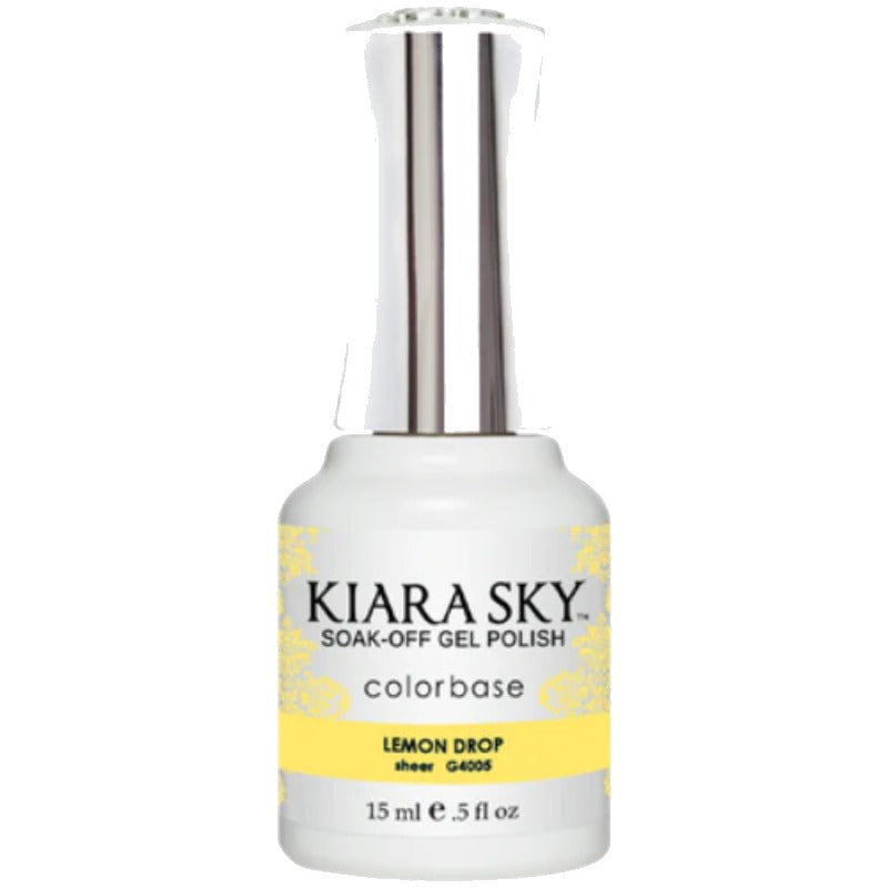Kiara Sky Jelly Gel Polish G4005 Lemon Drop bottle