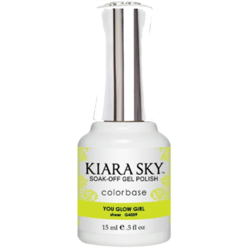 Kiara Sky Jelly Gel Polish G4009 You Glow Girl bottle