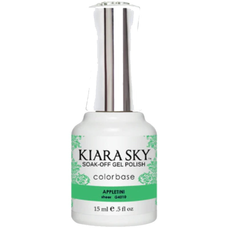 Kiara Sky Jelly Gel Polish G4010 Appletini bottle