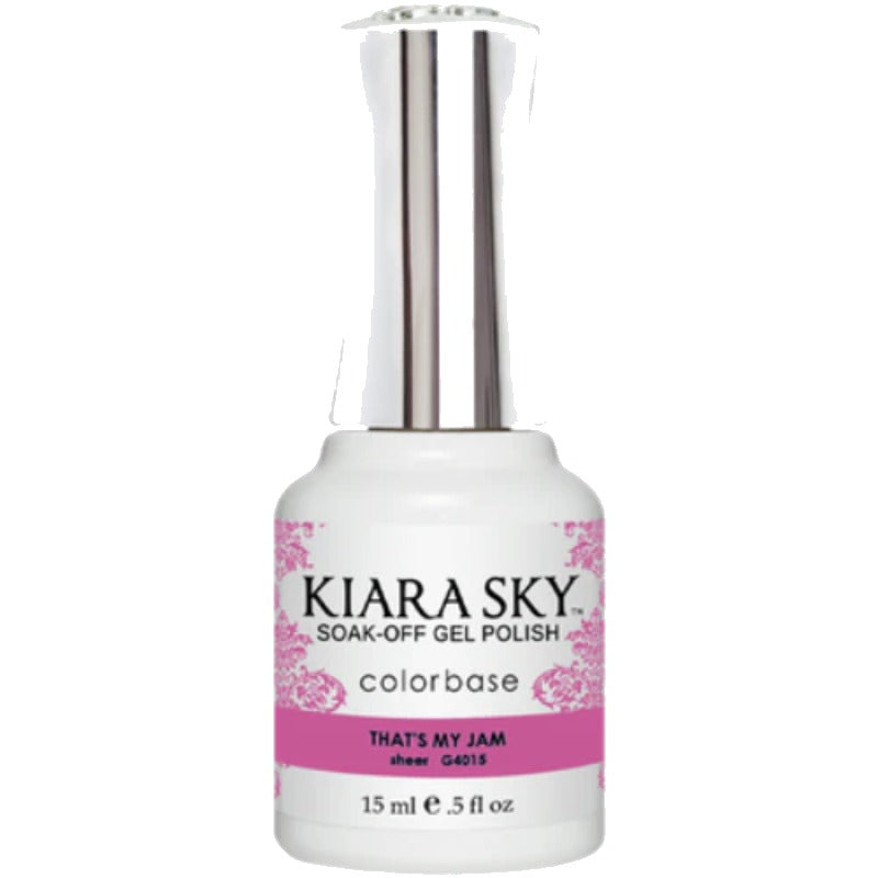 Kiara Sky Jelly Gel Polish G4015 That's My Jam bottle