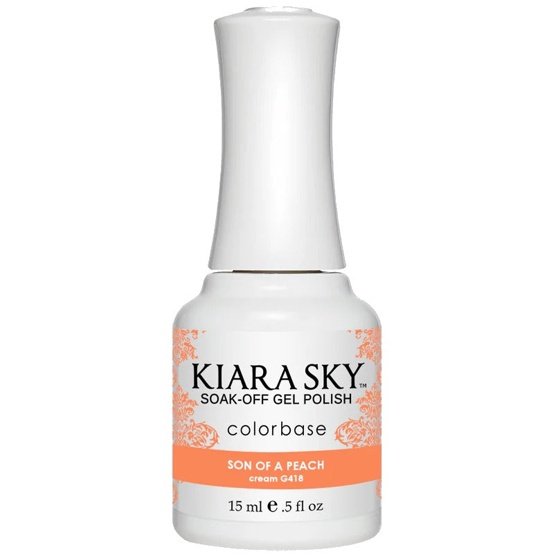 Kiara Sky Gel Polish G418 Son Of A Peach bottle