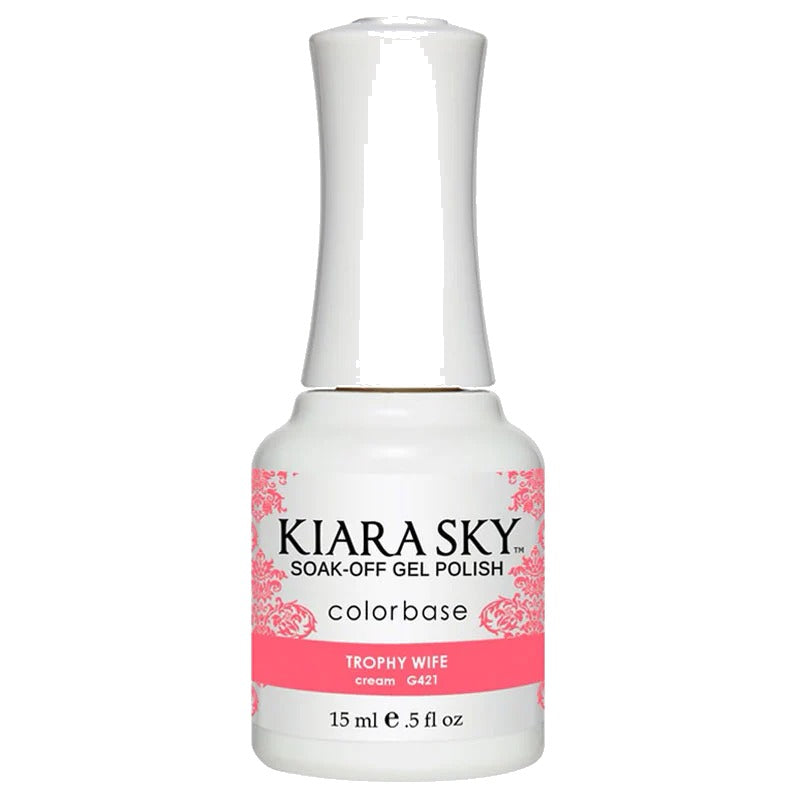 Kiara Sky Gel Polish G421 Trophy Wife bottle
