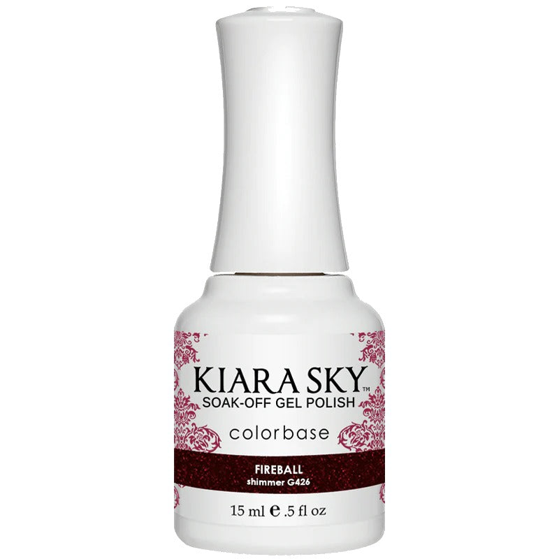 Kiara Sky Gel Polish G426 Fireball bottle