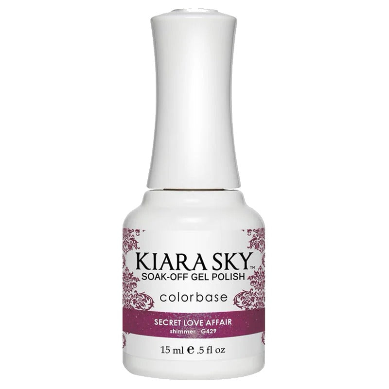 Kiara Sky Gel Polish G429 Secret Love Affair bottle