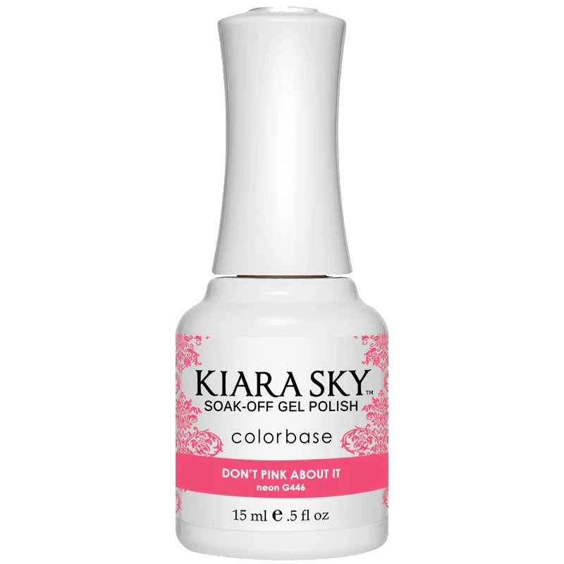 Kiara Sky Gel Polish G446 Don't Pink About It bottle