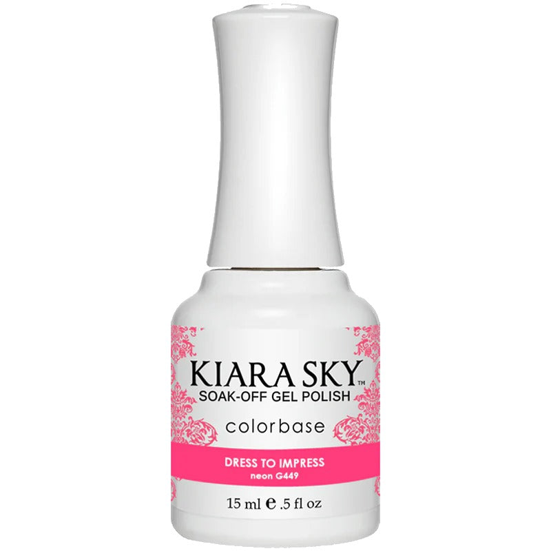 Kiara Sky Gel Polish G449 Dress To Impress bottle