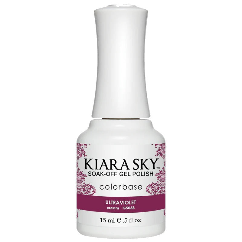 Kiara Sky All-in-One Gel Polish G5058 Ultraviolet 0.5 oz