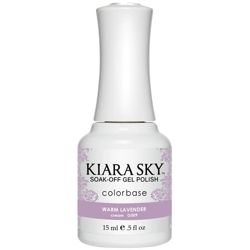 Kiara Sky Gel Polish G509 Warm Lavender 0.5 oz
