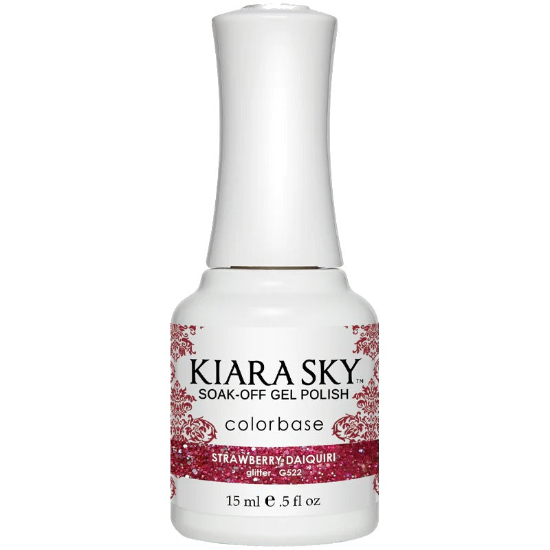 Kiara Sky Gel Polish G522 Strawberry Daiquiri 0.5 oz