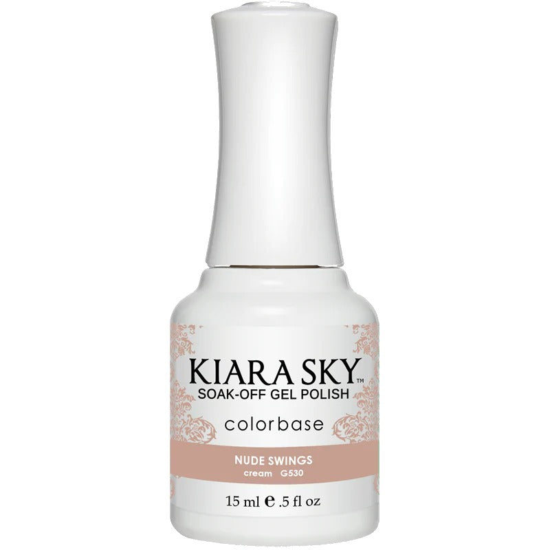 Kiara Sky Gel Polish G530 Nude Swings 0.5 oz - Bottle
