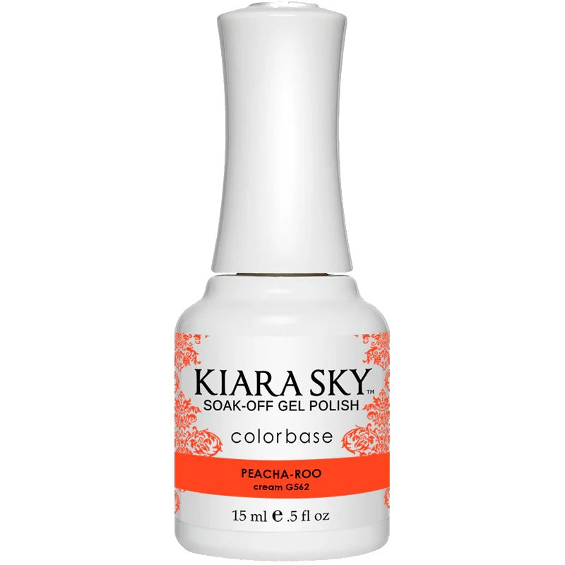 Kiara Sky Gel Polish G562 Peach-A-Roo 0.5 oz