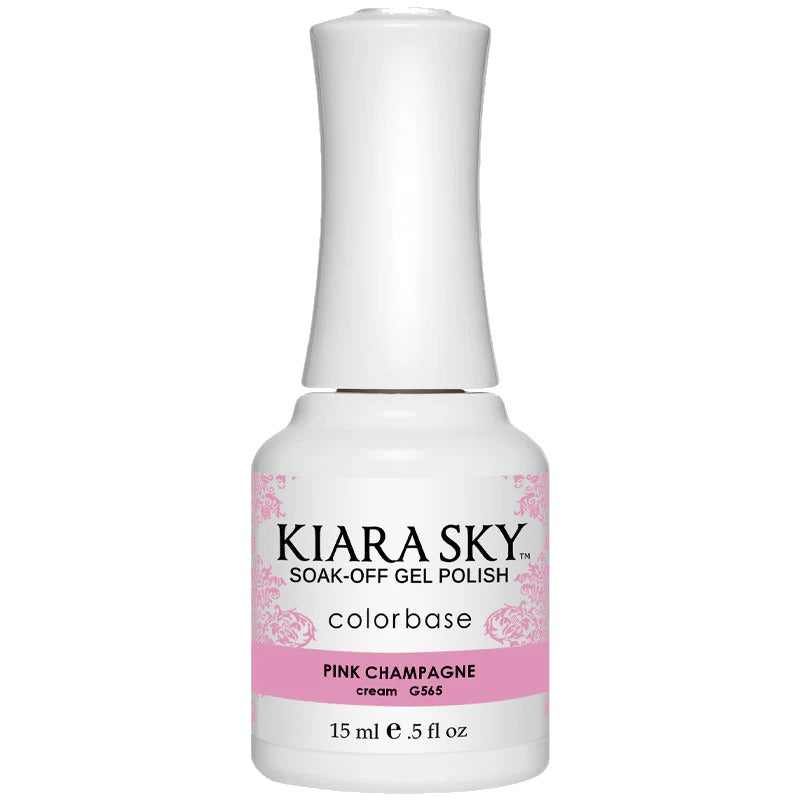 Kiara Sky Gel Polish G565 Pink Champagne 0.5 oz