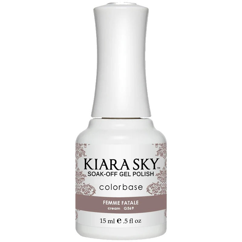 Kiara Sky Gel Polish G569 Femme Fatale 0.5 oz