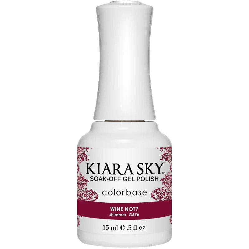 Kiara Sky Gel Polish G576 Wine Not? 0.5 oz