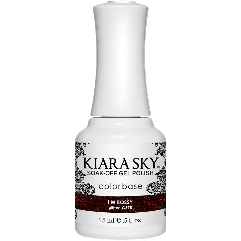 Kiara Sky Gel Polish G578 I'm Bossy 0.5 oz