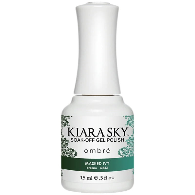 Kiara Sky Gel Polish G843 Masked Ivy 0.5 oz