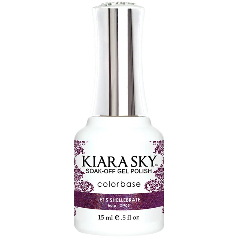 Kiara Sky Gel Polish G905 Let's Shellebrate 0.5 oz