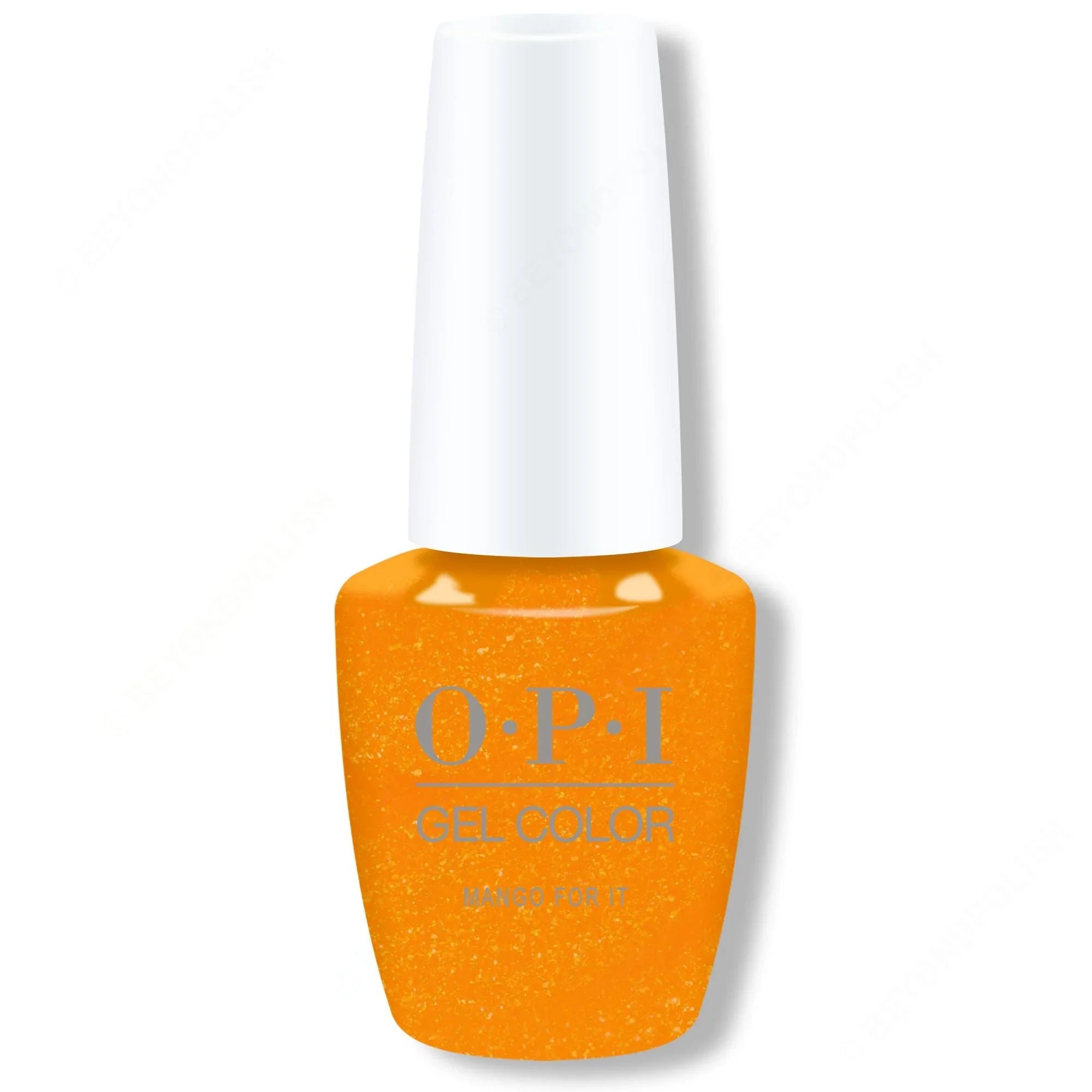 (Old Formula) OPI GelColor Polish GCB011 Mango For It 0.5 oz/15 ml