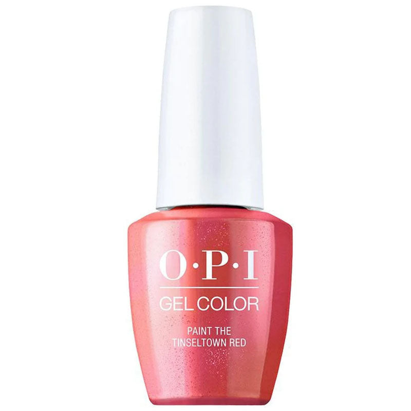 (Old Formula) OPI Nail GelColor Polish GCHPN06 Paint The Tinseltown Red 0.5 oz/15 ml