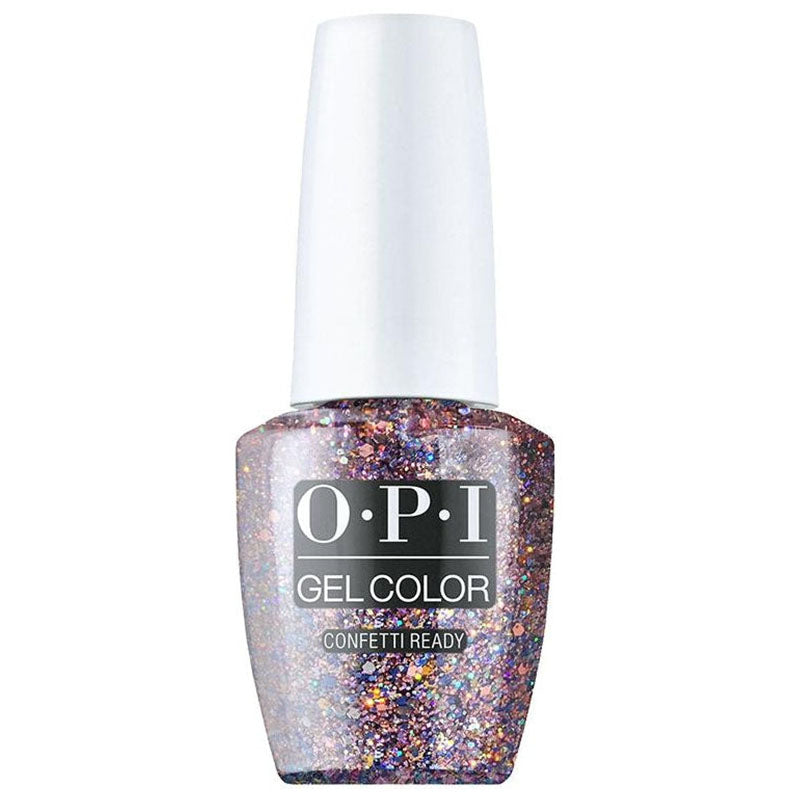 (Old Formula) OPI Nail GelColor Polish GCHPN14 Confetti Ready 0.5 oz/15 ml
