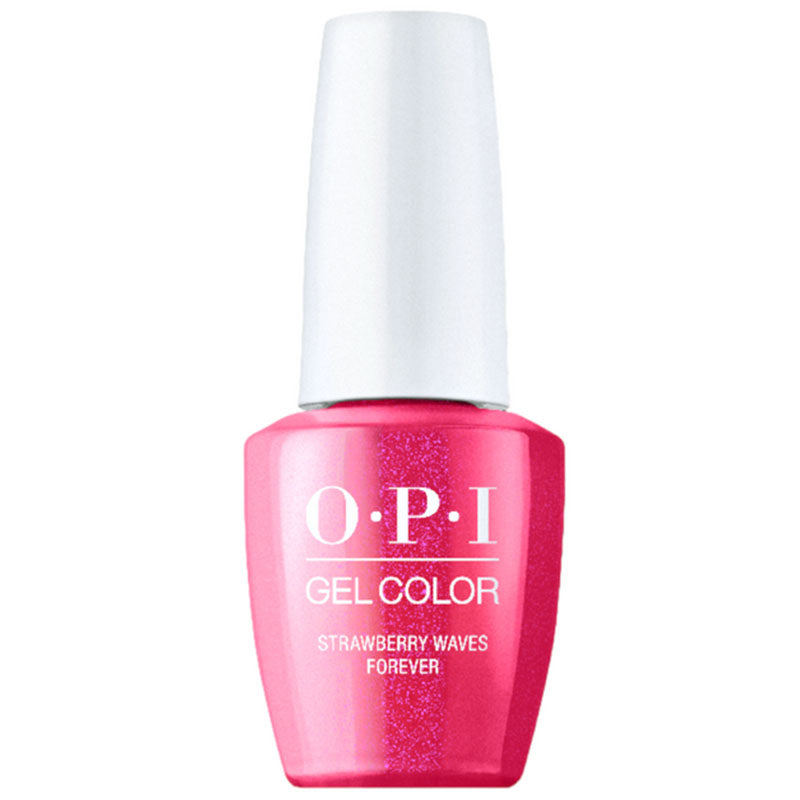 (Old Formula) OPI Nail GelColor Polish GCN84 Strawberry Waves Forever 0.5 oz/15 ml