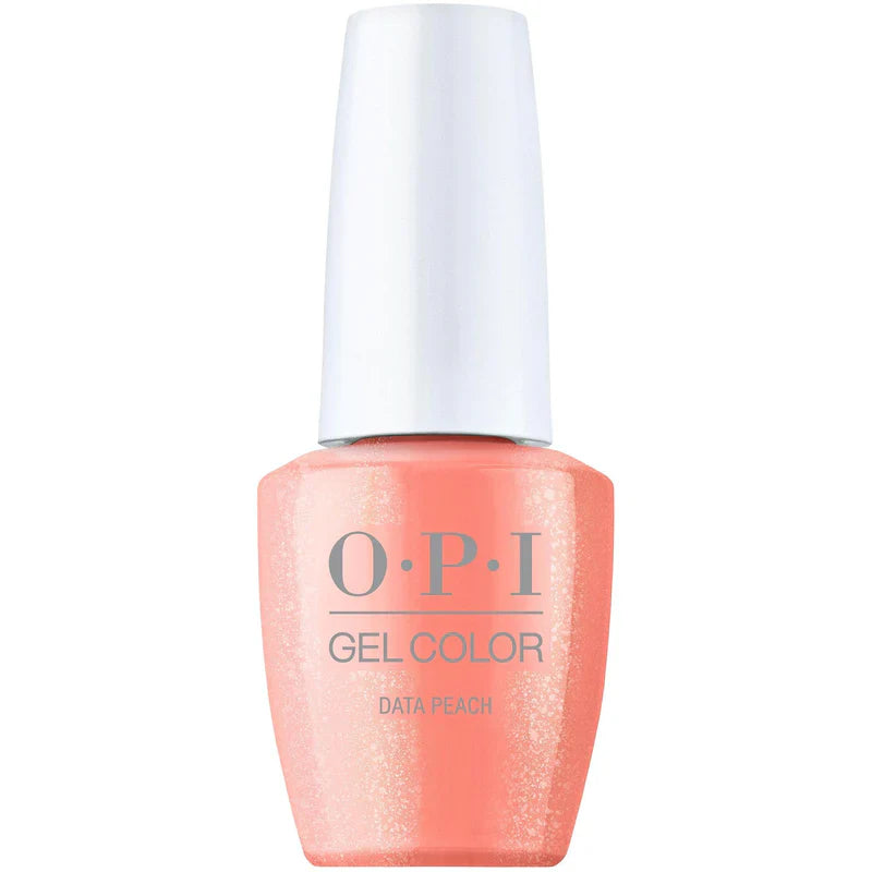 (Old Formula) OPI GelColor Polish GCS008 Data Peach 0.5 oz/15 ml