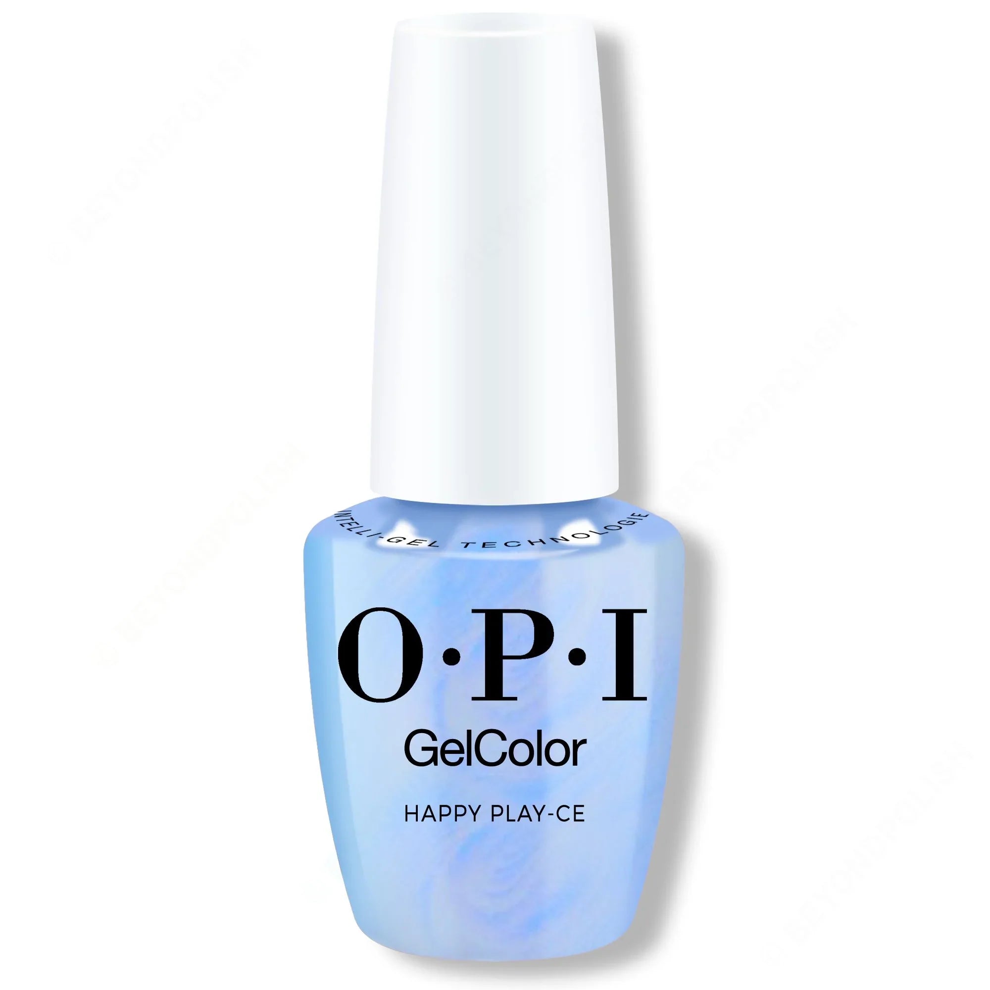 OPI GelColor Polish GCS043 Happy Play-ce 0.5 oz/15 ml (Shimmer Sheer)