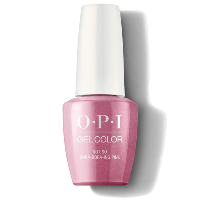 (Old Formula) OPI Nail GelColor Polish GCS45 Not So Bora-Bora-Ing Pink 0.5 oz/15 ml