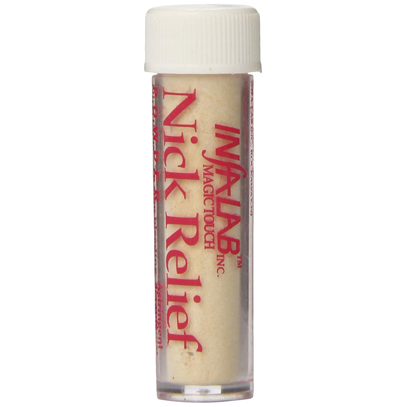 Infa-Lab Nick Relief Styptic Powder Skin Protector Stop Bleeding