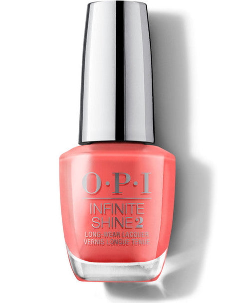 OPI Infinite Shine Nail Polish ISLT89 Tempura-ture Is Rising! 0.5 oz