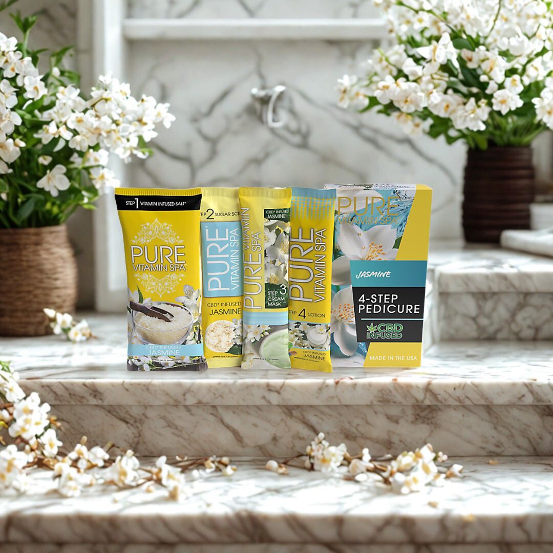 Pure Vitamin Spa 4 Step Pedicure Jasmine